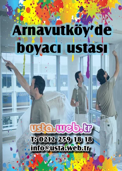 Arnavutköy’de boyacı ustası