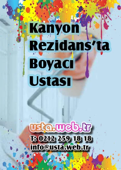 Kanyon Rezidans’ta Boyacı Ustası