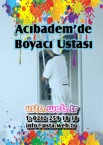 Acıbadem’de Boyacı Ustası