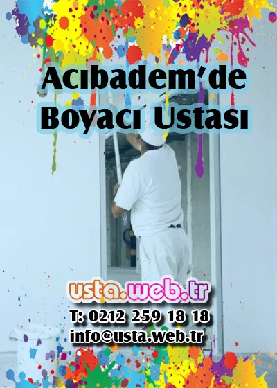 Acıbadem’de Boyacı Ustası