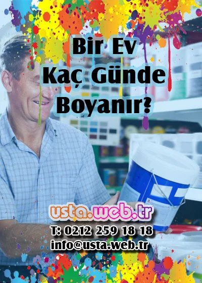 Bir Ev Kaç Günde Boyanır?