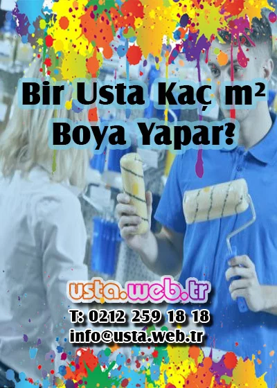 Bir Usta Kaç m² Boya Yapar?
