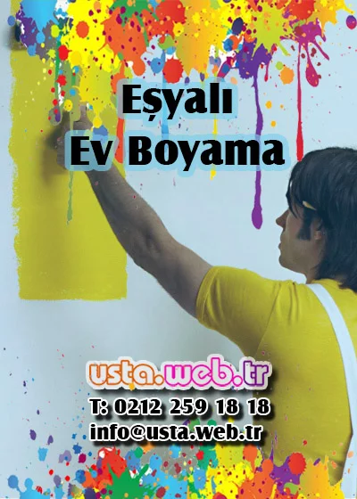 Eşyalı Ev Boyama