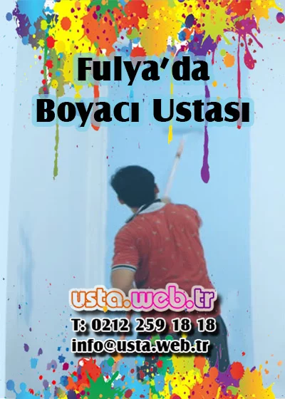 Fulya’da Boyacı Ustası
