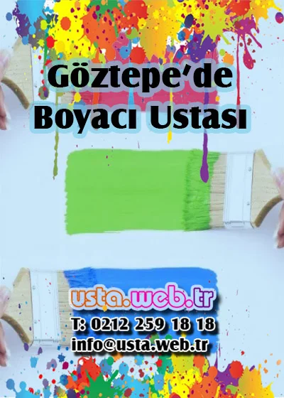 Göztepe’de Boyacı Ustası