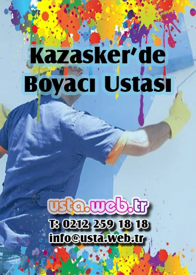 Kazasker’de Boyacı Ustası