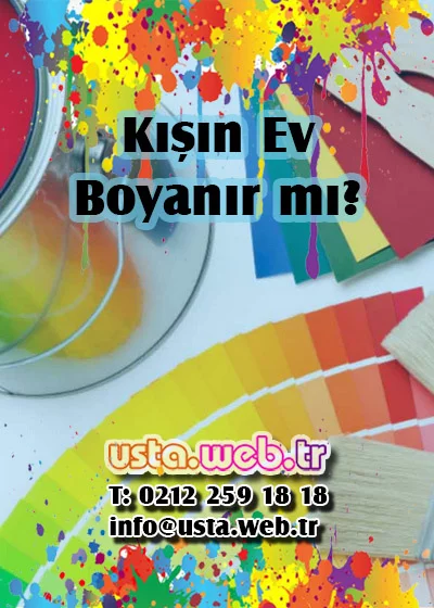 Kışın Ev Boyanır mı?