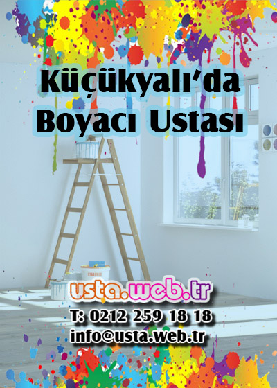 Küçükyalı’da Boyacı Ustası