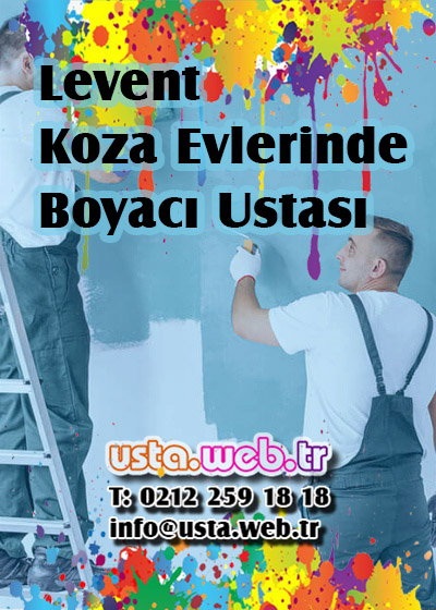 Levent Koza Evlerinde Boyacı Ustası