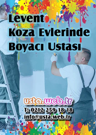Levent Koza Evlerinde Boyacı Ustası