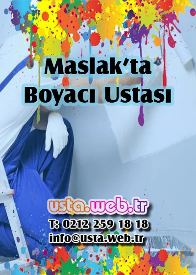 Maslak’ta Boyacı Ustası