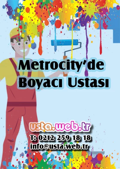 Metrocity'de Boyacı Ustası
