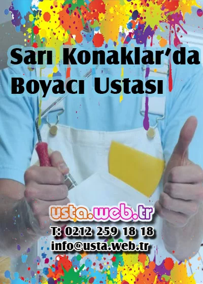 Sarı Konaklar’da Boyacı Ustası