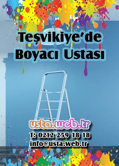 Teşvikiye’de Boyacı Ustası