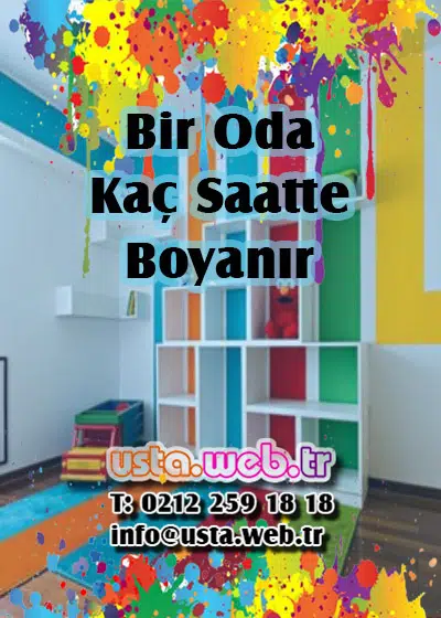 Bir Oda Kaç Saatte Boyanır