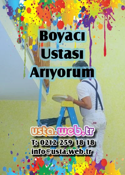 Boyacı Ustası Arıyorum