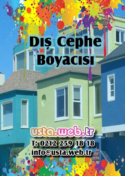 Dış cephe boyacısı