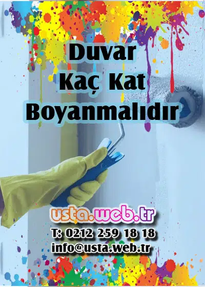 Duvar Kaç Kat Boyanmalıdır
