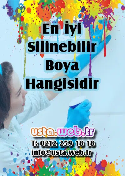 En İyi Silinebilir Boya Hangisidir
