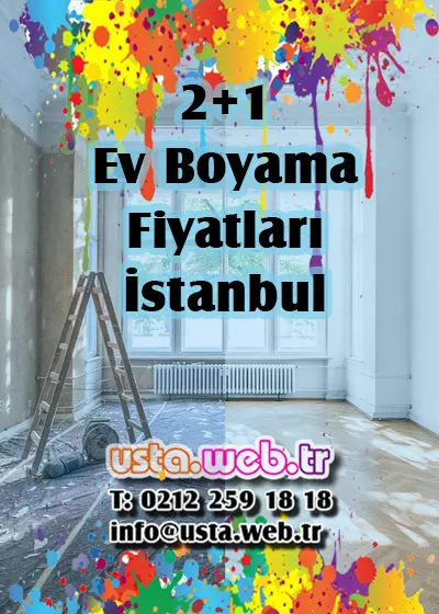 2+1 Ev Boyama Fiyatları İstanbul