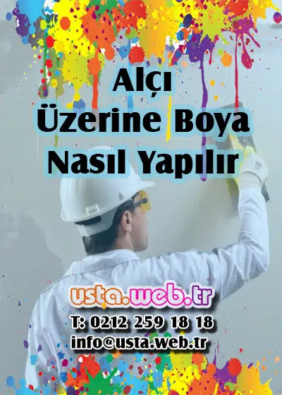 Alçı üzerine boya nasıl yapılır