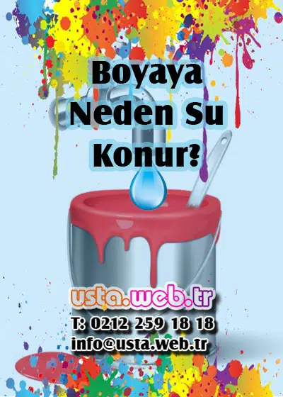 Boyaya neden su konur