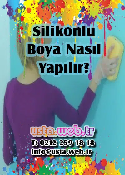 Silikonlu boya nasıl yapılır ve Silikonlu boya nasıl inceltilir