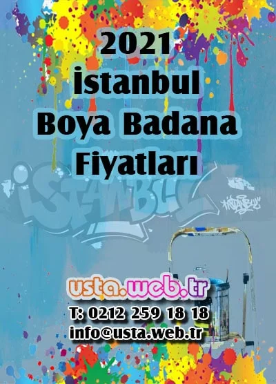 2021 İstanbul Boya Badana Fiyatları
